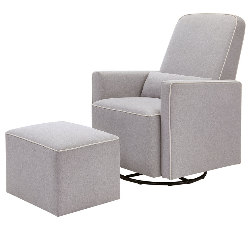 DaVinci Olive Swivel Glider and Ottoman & Reviews | Wayfair.ca